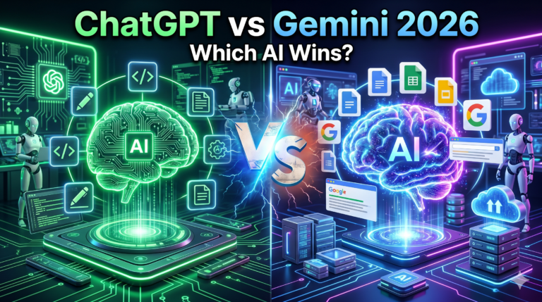 ChatGPT vs Google Gemini AI assistant comparison 2026